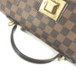 LOUIS VUITTON Handbag N41168 Damier canvas Brown Damier Bergamo MM Women Used Authentic
