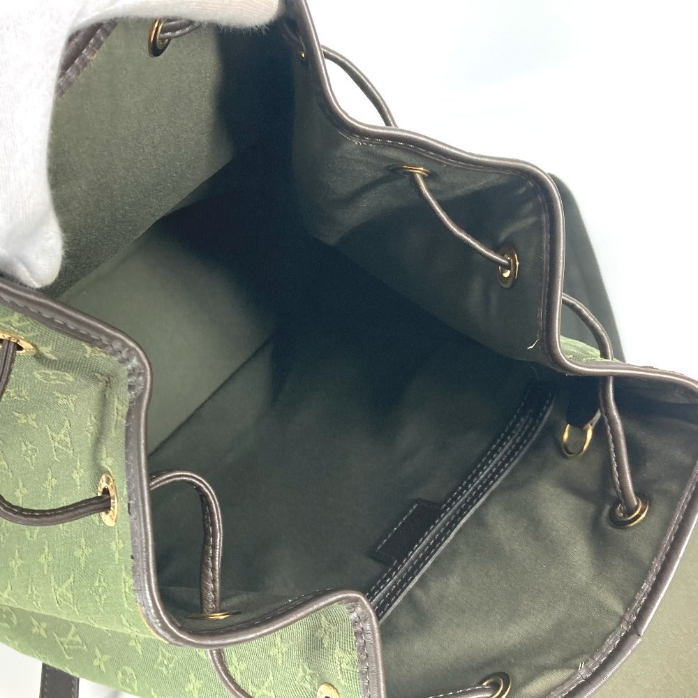 LOUIS VUITTON Backpack M92456 Monogram mini canvas khaki Monogram mini Montsouris GM unisex(Unisex) Used Authentic