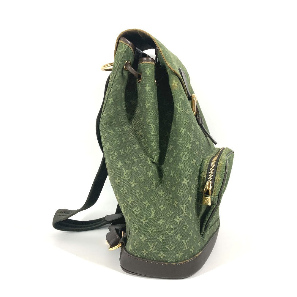 LOUIS VUITTON Backpack M92456 Monogram mini canvas khaki Monogram mini Montsouris GM unisex(Unisex) Used Authentic
