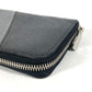 LOUIS VUITTON Long Wallet Purse M30731 Taiga Leather black Taiga Trio Color Zippy Wallet Vertical unisex(Unisex) Used Authentic