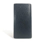 LOUIS VUITTON Long Wallet Purse M30501 Taiga Leather black Taiga Portefeuille Blaza unisex(Unisex) Used Authentic