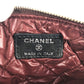 CHANEL Pouch leather black CC COCO Mark