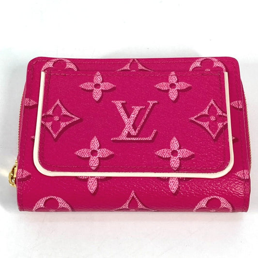 LOUIS VUITTON Folded wallet M81472 Monogram canvas pink Monogram Fall for You Portefeuille Lou Women Used Authentic