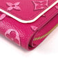 LOUIS VUITTON Folded wallet M81472 Monogram canvas pink Monogram Fall for You Portefeuille Lou Women Used Authentic