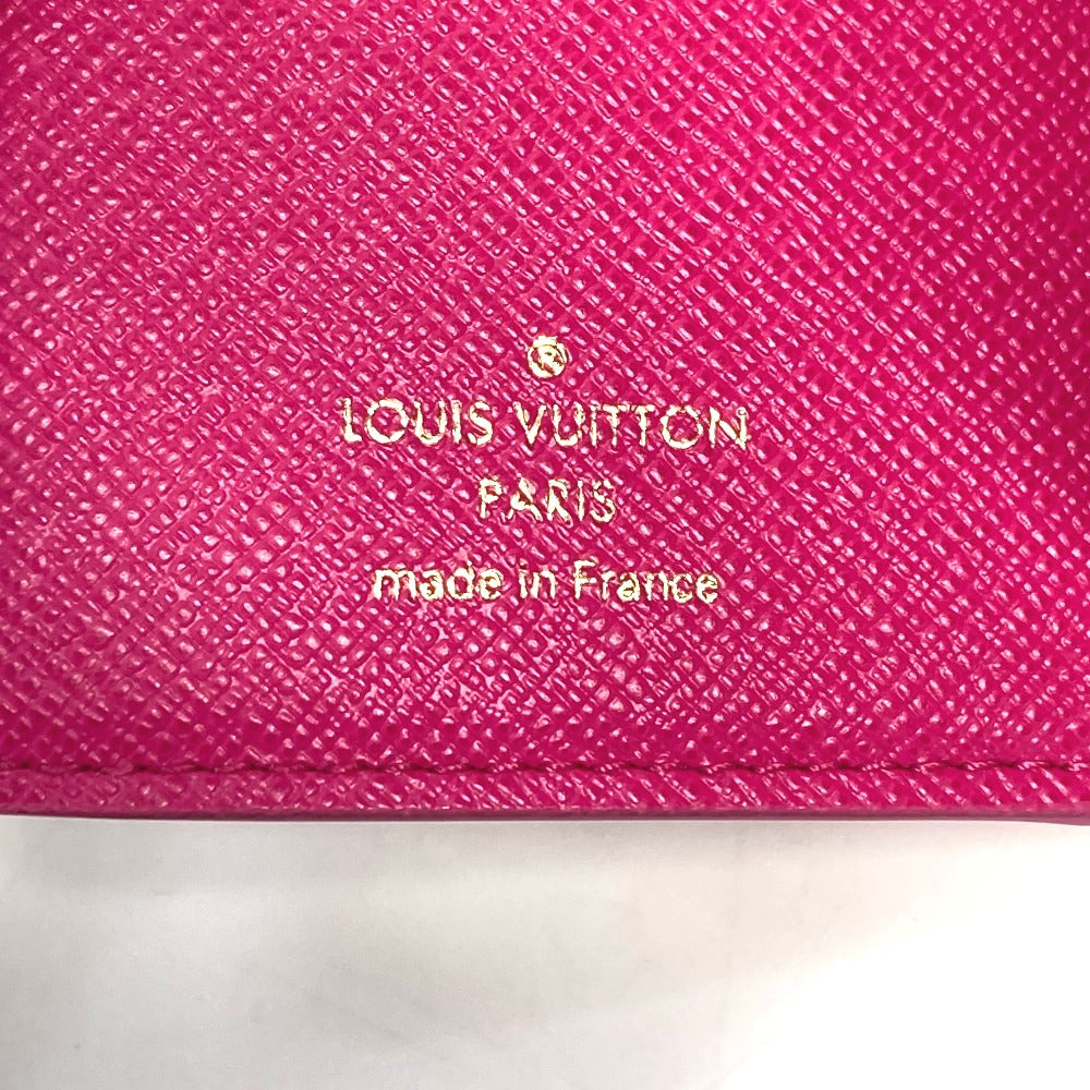 LOUIS VUITTON Folded wallet M81472 Monogram canvas pink Monogram Fall for You Portefeuille Lou Women Used Authentic