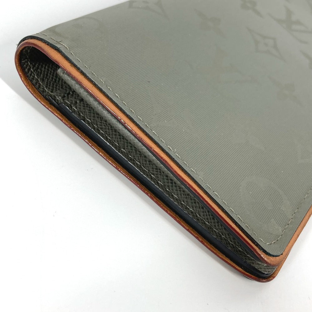 LOUIS VUITTON Long Wallet Purse M63236 Canvas, Monogram Titanium Canvas gray Monogram titanium Portefeuille Braza unisex(Unisex) Used Authentic