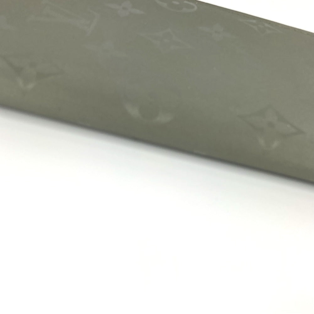 LOUIS VUITTON Long Wallet Purse M63236 Canvas, Monogram Titanium Canvas gray Monogram titanium Portefeuille Braza unisex(Unisex) Used Authentic