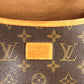 LOUIS VUITTON Shoulder Bag M42254 Monogram canvas Brown Monogram Samuel 35 unisex(Unisex) Used Authentic