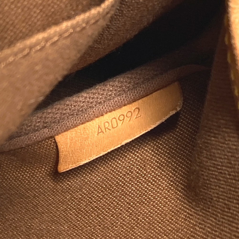 LOUIS VUITTON Shoulder Bag M42254 Monogram canvas Brown Monogram Samuel 35 unisex(Unisex) Used Authentic