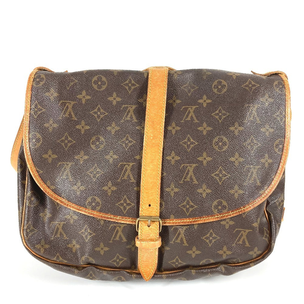 LOUIS VUITTON Shoulder Bag M42254 Monogram canvas Brown Monogram Samuel 35 unisex(Unisex) Used Authentic