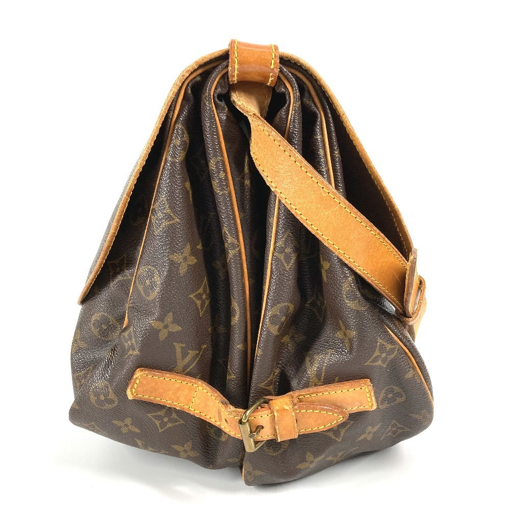 LOUIS VUITTON Shoulder Bag M42254 Monogram canvas Brown Monogram Samuel 35 unisex(Unisex) Used Authentic