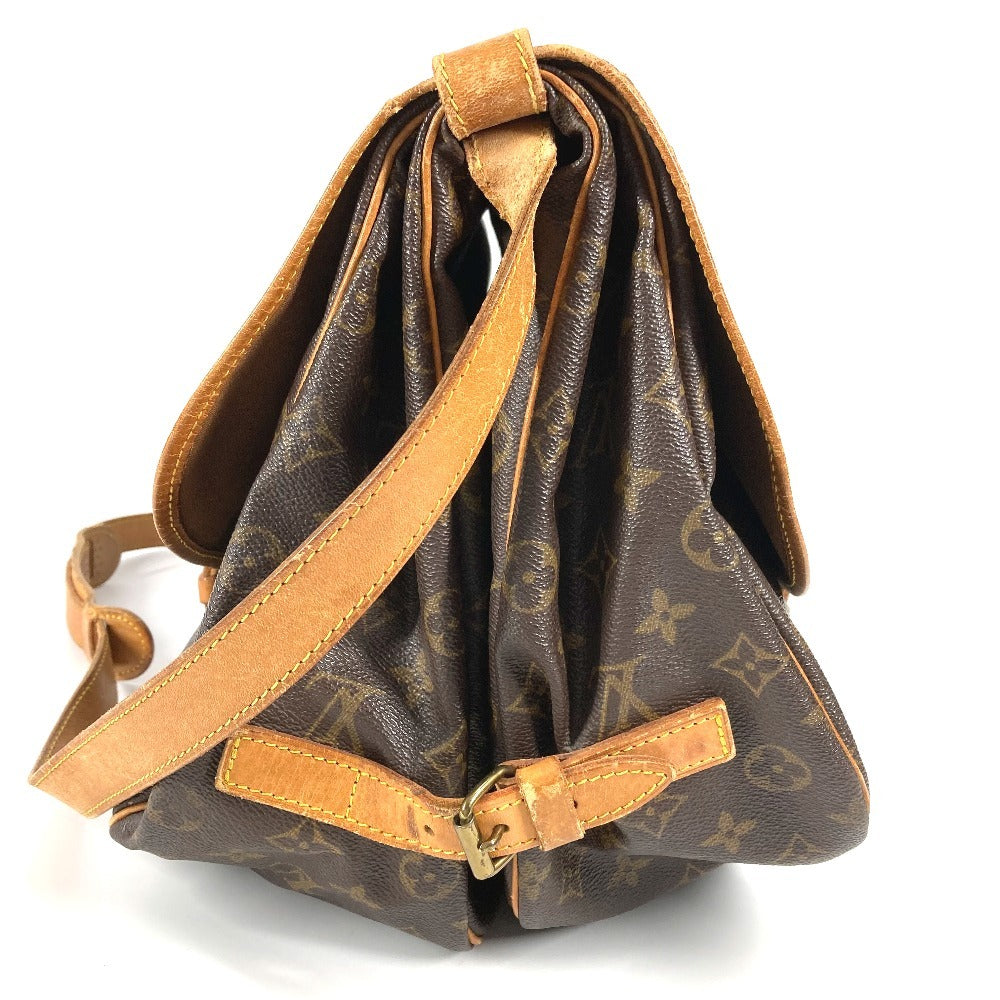 LOUIS VUITTON Shoulder Bag M42254 Monogram canvas Brown Monogram Samuel 35 unisex(Unisex) Used Authentic