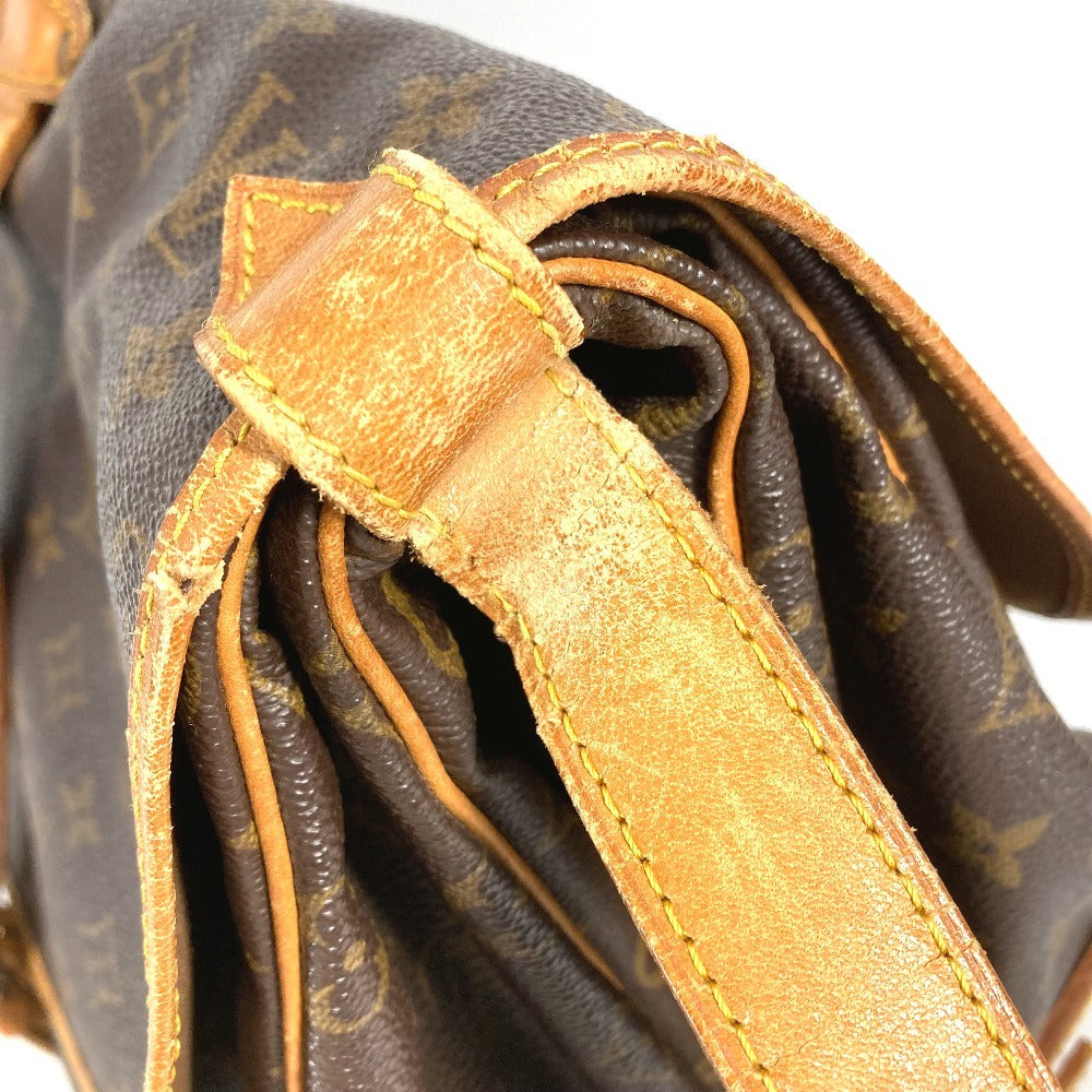 LOUIS VUITTON Shoulder Bag M42254 Monogram canvas Brown Monogram Samuel 35 unisex(Unisex) Used Authentic