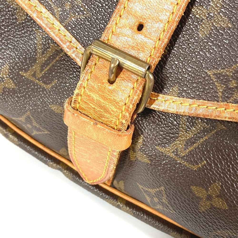 LOUIS VUITTON Shoulder Bag M42254 Monogram canvas Brown Monogram Samuel 35 unisex(Unisex) Used Authentic