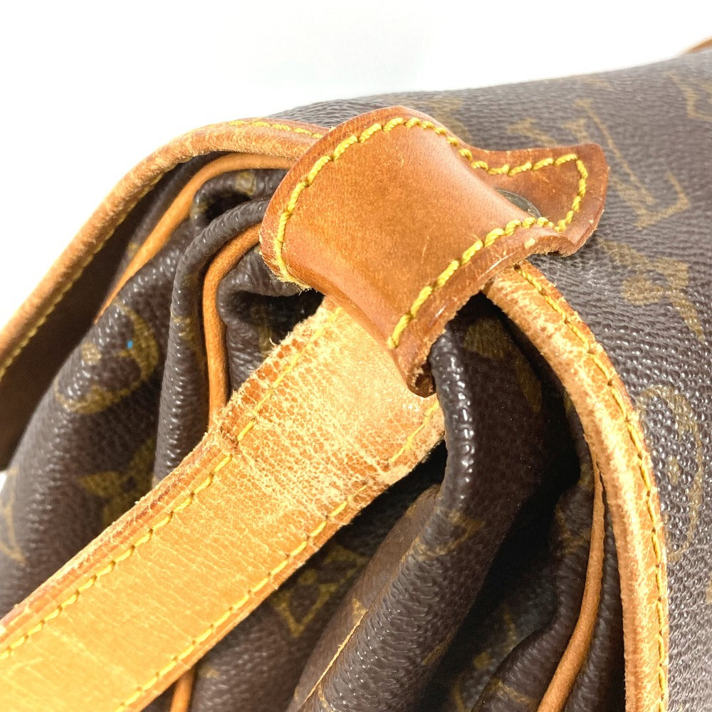 LOUIS VUITTON Shoulder Bag M42254 Monogram canvas Brown Monogram Samuel 35 unisex(Unisex) Used Authentic