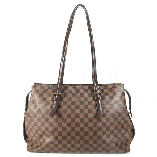 LOUIS VUITTON Shoulder Bag N51119 Damier canvas Brown Damier Chelsea unisex(Unisex) Used Authentic