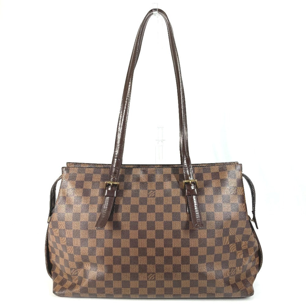 LOUIS VUITTON Shoulder Bag N51119 Damier canvas Brown Damier Chelsea unisex(Unisex) Used Authentic