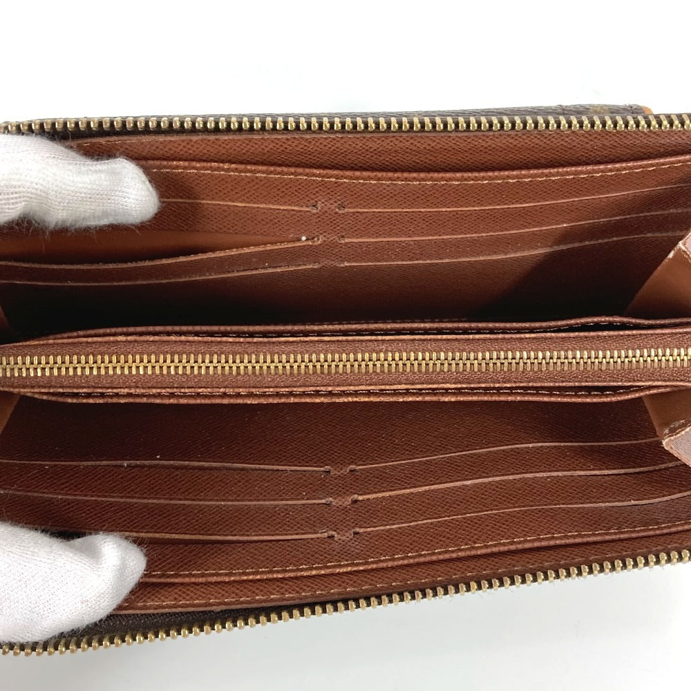 LOUIS VUITTON Long Wallet Purse M61781 Monogram canvas Brown Monogram Portefeiulle Astrid unisex(Unisex) Used Authentic