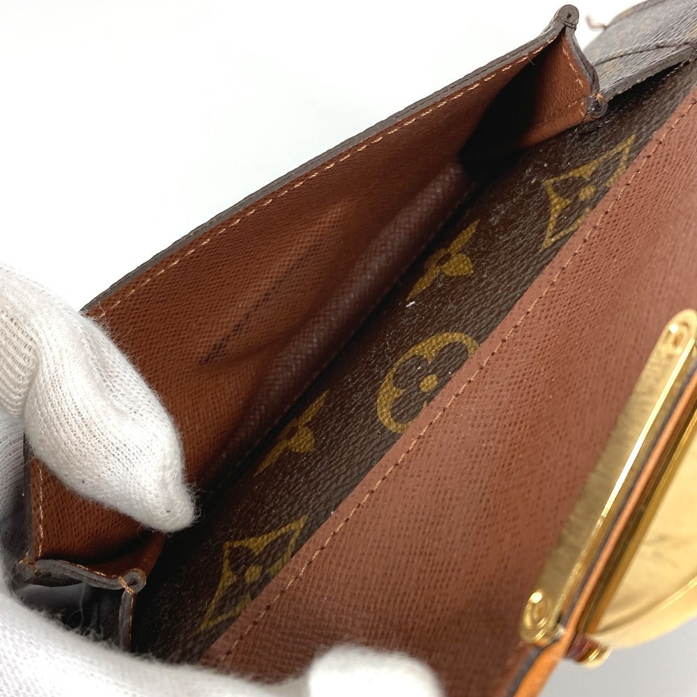 LOUIS VUITTON Long Wallet Purse M61781 Monogram canvas Brown Monogram Portefeiulle Astrid unisex(Unisex) Used Authentic