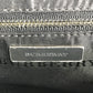 BURBERRY Handbag Leather / canvas Navy