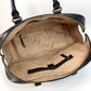 GUCCI Boston Duffel bag 450999 leather black Business bag Snake logo snake