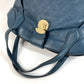 LOUIS VUITTON Handbag M97061 Monogram Ann Platt Leather Blue type Monogram Ann Platt Seals MM