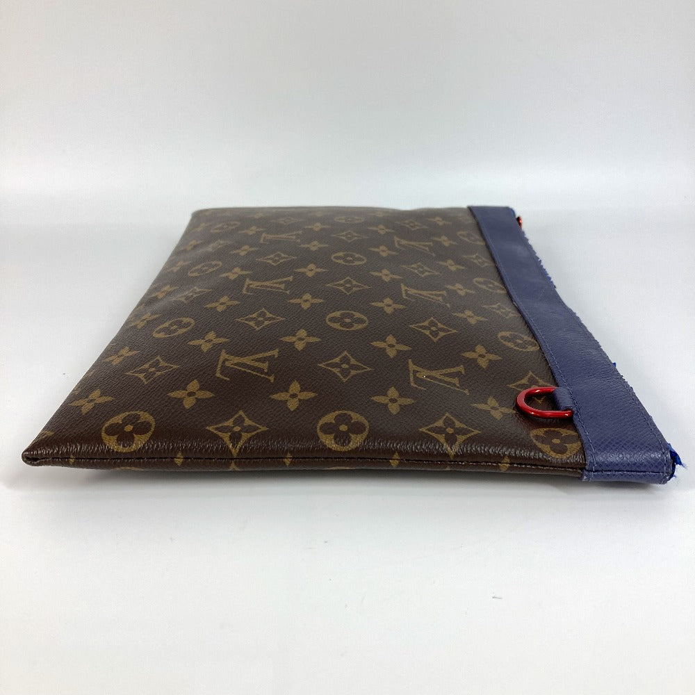 LOUIS VUITTON Clutch bag M63048 Monogram canvas Brown Monogram Pochette Apollo