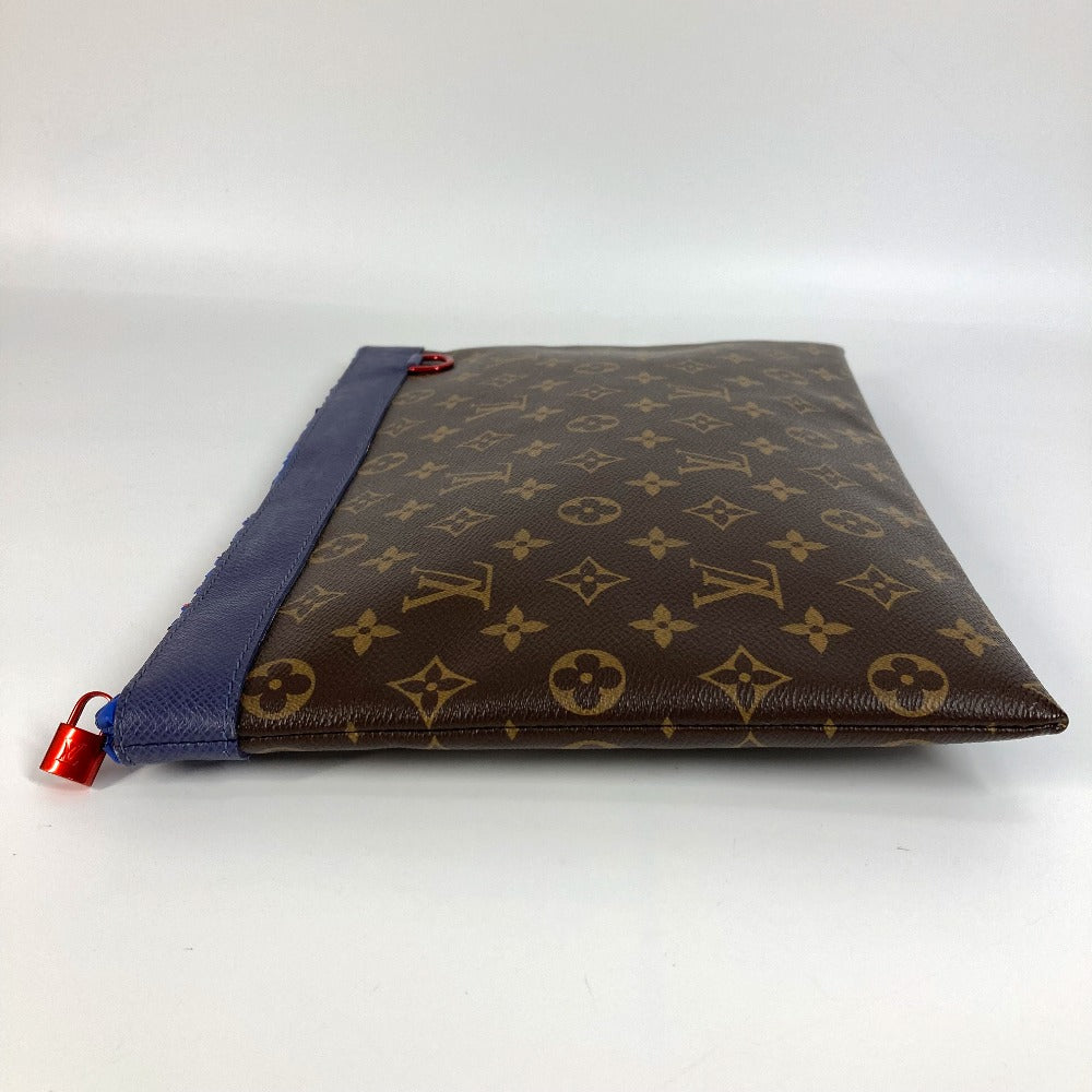 LOUIS VUITTON Clutch bag M63048 Monogram canvas Brown Monogram Pochette Apollo