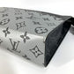 LOUIS VUITTON Clutch bag M63039 Monogram Eclipse Canvas black Monogram Eclipse Split Bicolor Pochette Voyage MM unisex(Unisex) Used Authentic