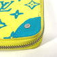 LOUIS VUITTON Long Wallet Purse M82005 Monogram canvas, leather yellow monogram playground Zippy Wallet Vertical