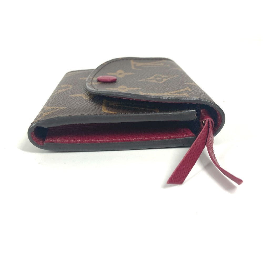 LOUIS VUITTON Folded wallet Ｍ41939 Monogram canvas pink Monogram Portomonet Rosali