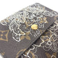 LOUIS VUITTON Trifold wallet M95396 Monogram canvas Brown モノグラムダンティエル Portefeuille Elise