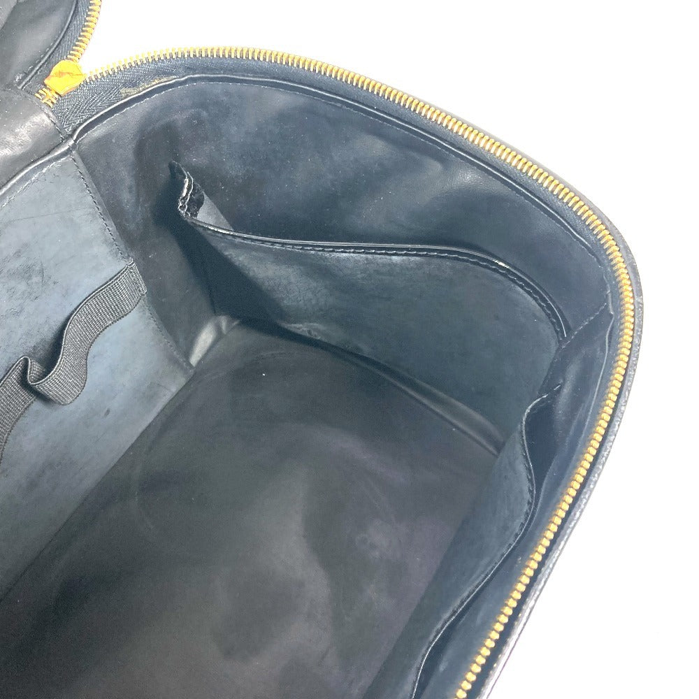 CHANEL Handbag Patent leather black vintage CC COCO Mark Vanity Bag