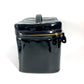 CHANEL Handbag Patent leather black vintage CC COCO Mark Vanity Bag