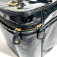 CHANEL Handbag Patent leather black vintage CC COCO Mark Vanity Bag