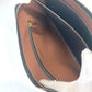 BURBERRY Clutch bag Leather / canvas Brown TB logo unisex(Unisex) Used Authentic