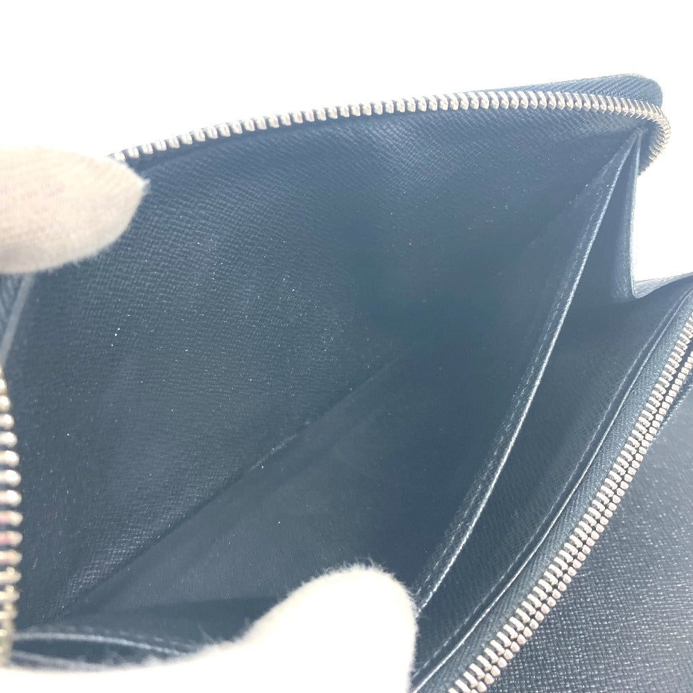 LOUIS VUITTON Long Wallet Purse N63077 Damier Grafitto Canvas black Damier Grafitte Zippy Organizer unisex(Unisex) Used Authentic