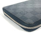 LOUIS VUITTON Long Wallet Purse N63077 Damier Grafitto Canvas black Damier Grafitte Zippy Organizer unisex(Unisex) Used Authentic