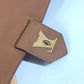LOUIS VUITTON Shoulder Bag leather Brown Rock Me MM Women Used Authentic