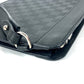 LOUIS VUITTON Clutch bag N60450 Damier Anfini Leather black Damier Anfini stand pouch unisex(Unisex) Used Authentic