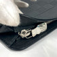 LOUIS VUITTON Clutch bag N60450 Damier Anfini Leather black Damier Anfini stand pouch unisex(Unisex) Used Authentic