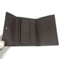 LOUIS VUITTON Trifold wallet N61202 Damier canvas Brown Damier Porte Tresor  Etui Papie unisex(Unisex) Used Authentic
