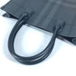 BURBERRY Business bag 8062951 Leather / PVC black Check logo SLIM DENNY PT BRT Slim Bar Tikal Denny Tote