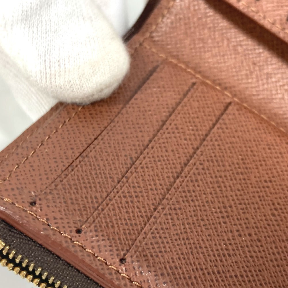 LOUIS VUITTON Trifold wallet M62472 Monogram canvas Brown Monogram Portefeuille Victorine unisex(Unisex) Used Authentic