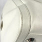 Dior Handbag leather white D logo