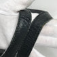 CHANEL Shoulder Bag leather black vintage CC COCO Mark logo