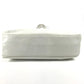 CHANEL Shoulder Bag leather white CC COCO Mark overall logo Women Used Authentic