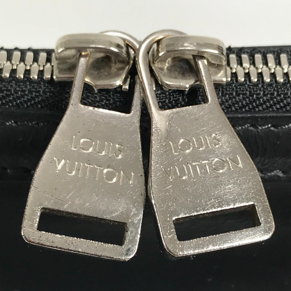 LOUIS VUITTON Business bag M40529 leather black Monogram Illusion Briefcase