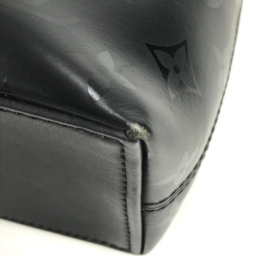 LOUIS VUITTON Business bag M40529 leather black Monogram Illusion Briefcase