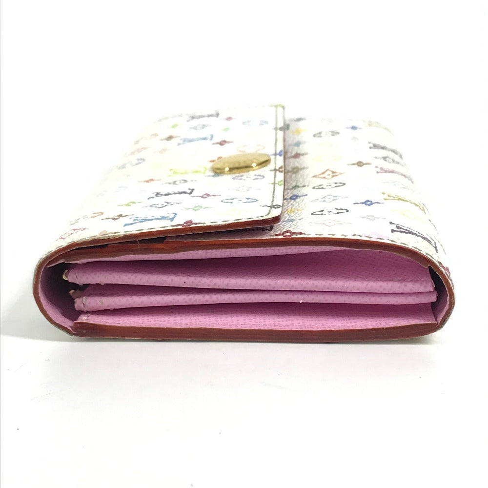 LOUIS VUITTON Long Wallet Purse M93744 Monogram multicolor canvas white Monogram multicolor Portefeuille Sarah Rich